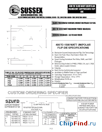 Datasheet 1.5KE150 manufacturer Sussex