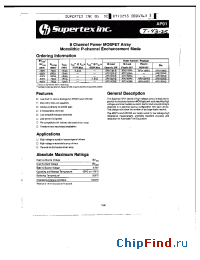 Datasheet AP0132ND manufacturer Supertex