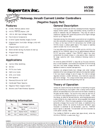 Datasheet HV300LG manufacturer Supertex