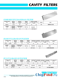 Datasheet DXSF897.5 производства Synergy
