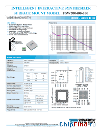 Datasheet FSW200-400-100 manufacturer Synergy