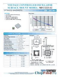 Datasheet MFC1223-12 manufacturer Synergy