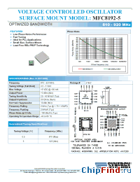 Datasheet MFC8192-5 manufacturer Synergy