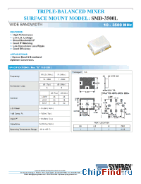 Datasheet SMD-3500L manufacturer Synergy