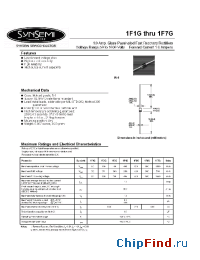 Datasheet 1F7G manufacturer Synsemi