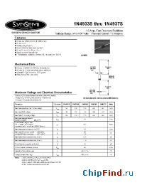 Datasheet 1N4934S manufacturer Synsemi