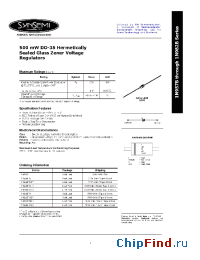 Datasheet 1N957B manufacturer Synsemi