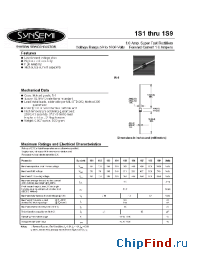 Datasheet 1S3 manufacturer Synsemi