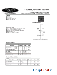 Datasheet 1SG1888 manufacturer Synsemi