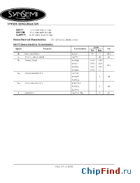 Datasheet BAY71M manufacturer Synsemi