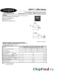 Datasheet BR310 manufacturer Synsemi