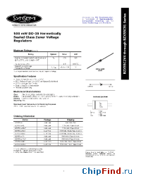 Datasheet BZX55C13RL manufacturer Synsemi