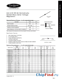 Datasheet BZX55C3V3 manufacturer Synsemi