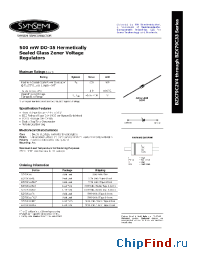 Datasheet BZX79C16RL производства Synsemi