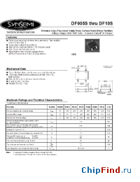 Datasheet DF01S manufacturer Synsemi