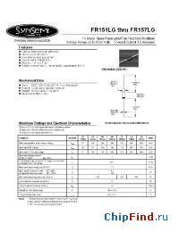 Datasheet FR152LG manufacturer Synsemi
