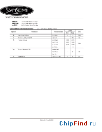 Datasheet LL4454 manufacturer Synsemi