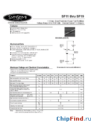 Datasheet SF17 manufacturer Synsemi