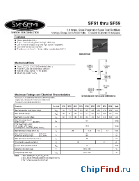 Datasheet SF51 manufacturer Synsemi