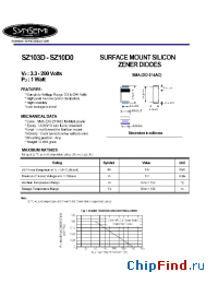 Datasheet SZ103D manufacturer Synsemi