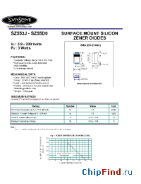 Datasheet SZ55D0 manufacturer Synsemi