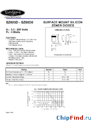 Datasheet SZ604D manufacturer Synsemi