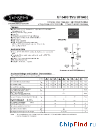 Datasheet UF5403 manufacturer Synsemi