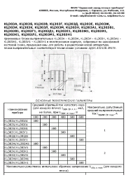 Datasheet КЦ303А1 manufacturer Завод Точных Приборов