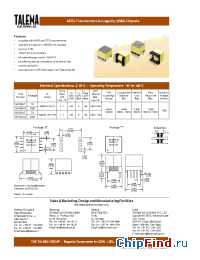 Datasheet AEP900-T производства Talema