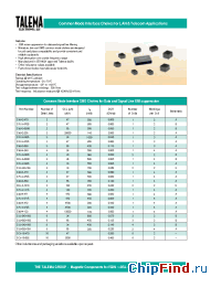 Datasheet CMJ-4-470 manufacturer Talema