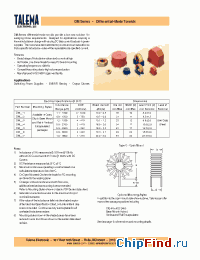 Datasheet DMC-3-4.6 manufacturer Talema