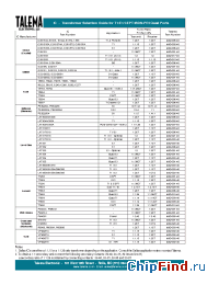 Datasheet MJQ-001-40 manufacturer Talema