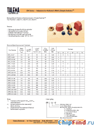 Datasheet SWC-0.64-470 manufacturer Talema