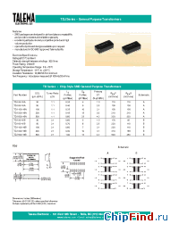 Datasheet TDJ-200-16B manufacturer Talema