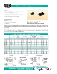 Datasheet TE_-300E-J manufacturer Talema