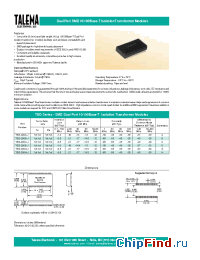 Datasheet TED-200A-J manufacturer Talema