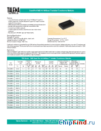 Datasheet TEQ-200D-J manufacturer Talema