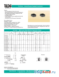 Datasheet TGJ-2000-6C manufacturer Talema