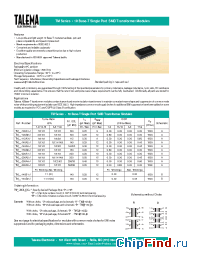 Datasheet TMM-140A3-J manufacturer Talema