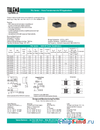 Datasheet TRJ-20-6A manufacturer Talema