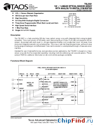 Datasheet TSL3301 manufacturer TAOSinc