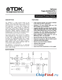 Datasheet 78P2243 manufacturer TDK