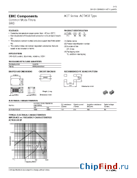 Datasheet ACT45B-510-2P-TL manufacturer TDK