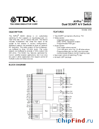 Datasheet AVPRO5002C-CGT manufacturer TDK