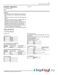 Datasheet C2012X7R1C105xx manufacturer TDK