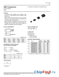 Datasheet HF50ACB201209-TL manufacturer TDK