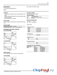 Datasheet NL453232T-8R2 производства TDK