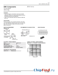 Datasheet ZBDS manufacturer TDK