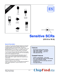 Datasheet EC103M3 производства Teccor