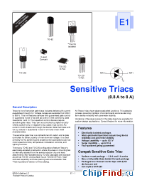 Datasheet L4X8E8 manufacturer Teccor